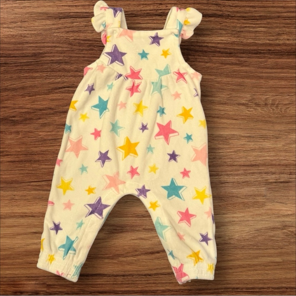 Angel Dear Multicolor Star Print Kids Romper